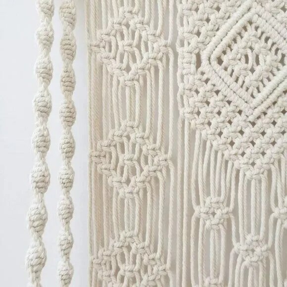 HANDMADE Macrame Wall Hanging Shelf - Picture 5 of 6